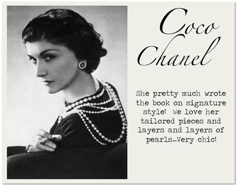 signature chanel|Chanel signature look.